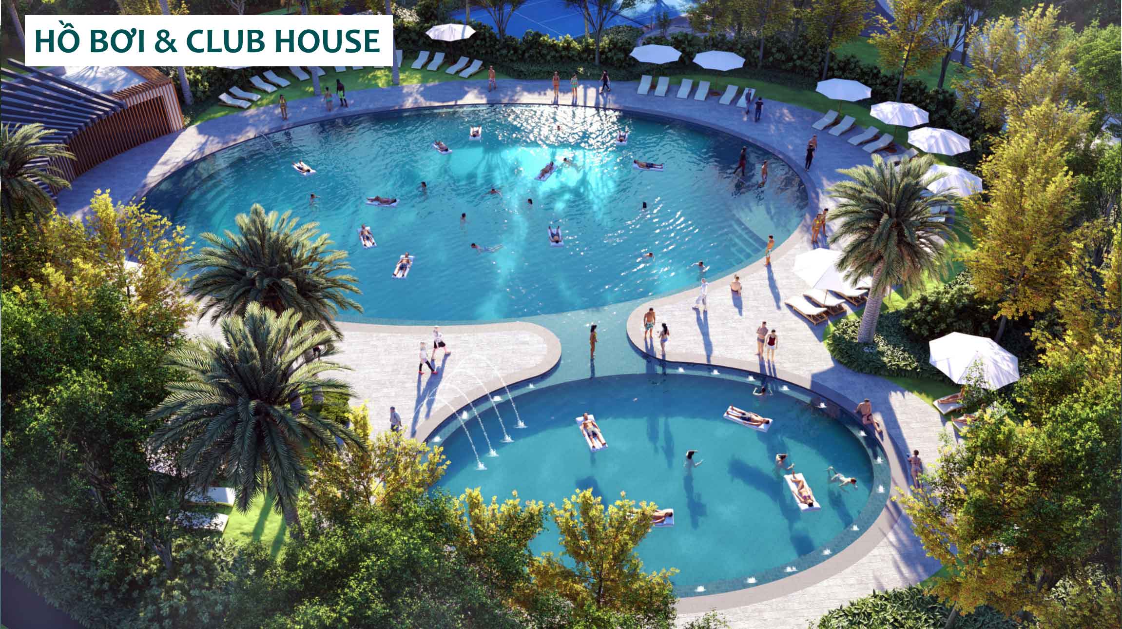 Aqua City - Hồ bơi & Club House