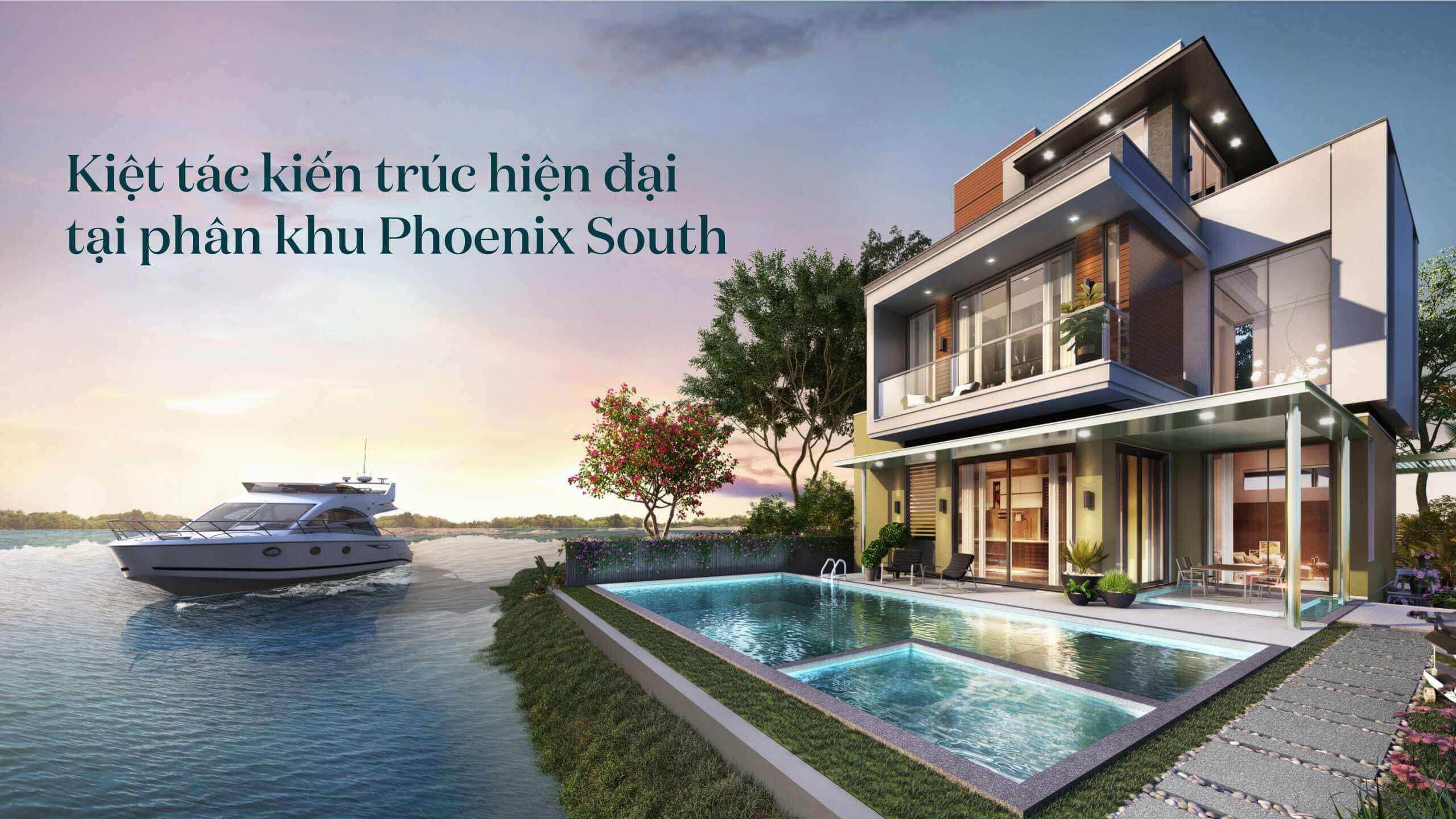 Aqua City - Kiệt tác kiến trúc hiện đại tại phân khu Phoenix South