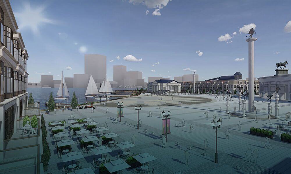 Aqua City - Tiện ích Nhà Hàng - Phố Cà Phê Marina