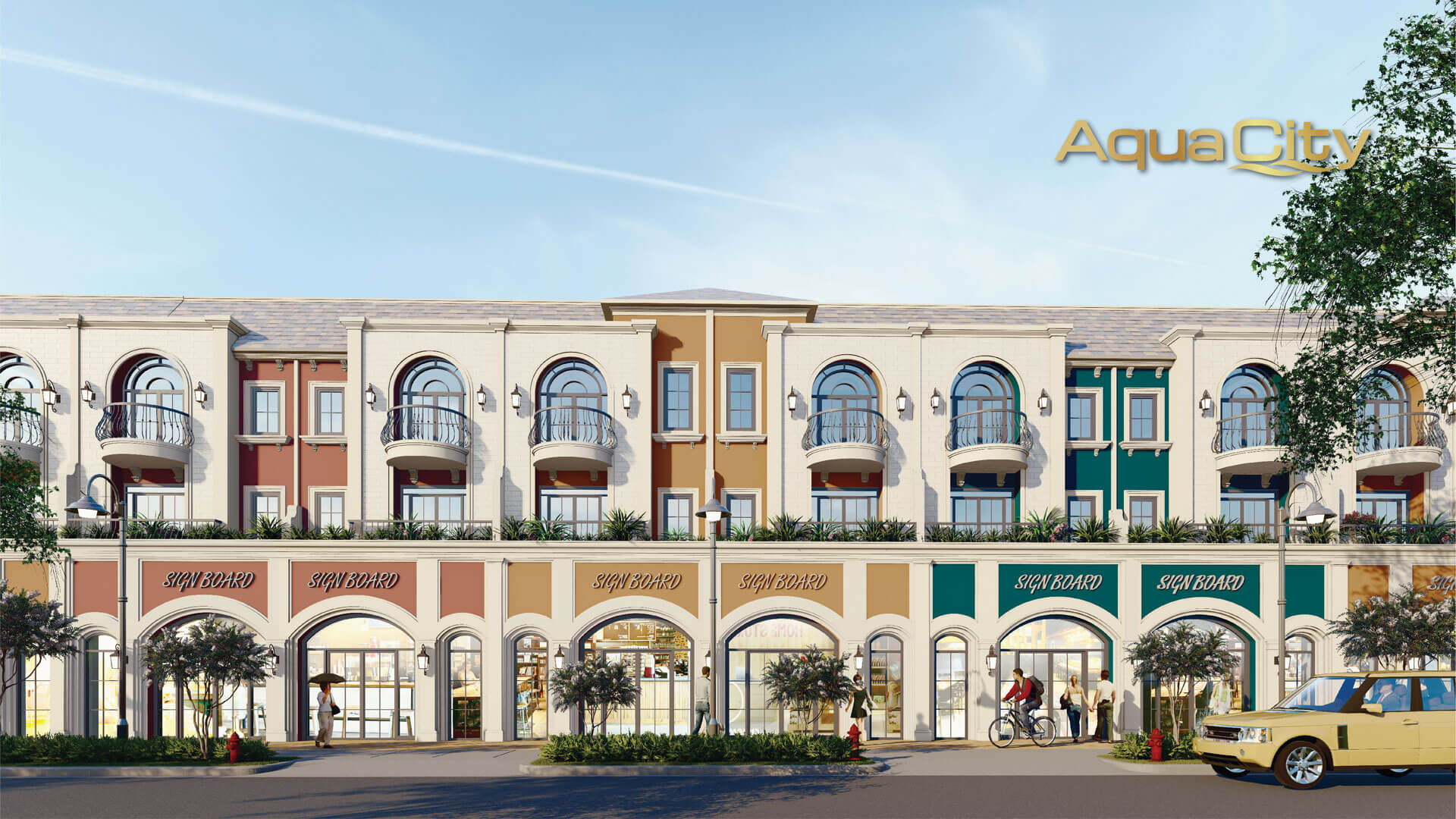 Aqua City - Hồ bơi & Club House