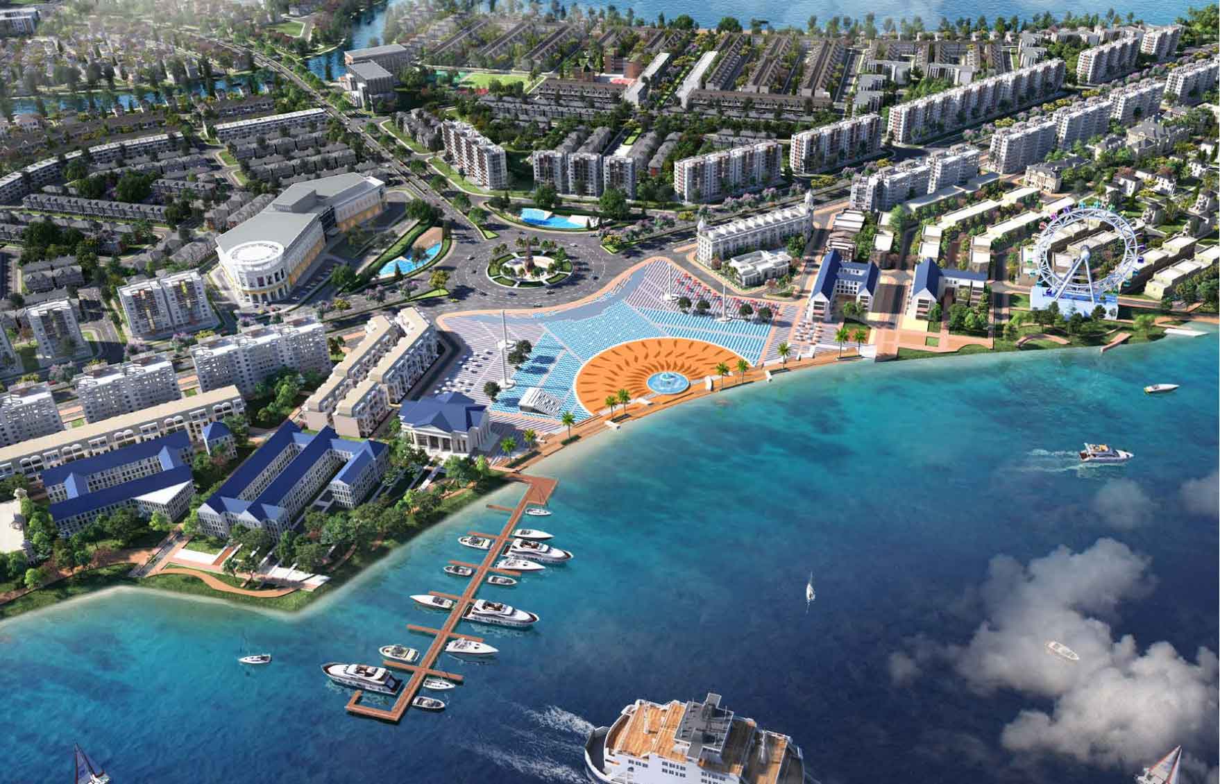 Aqua City - Tiện ích Bến Du Thuyền
