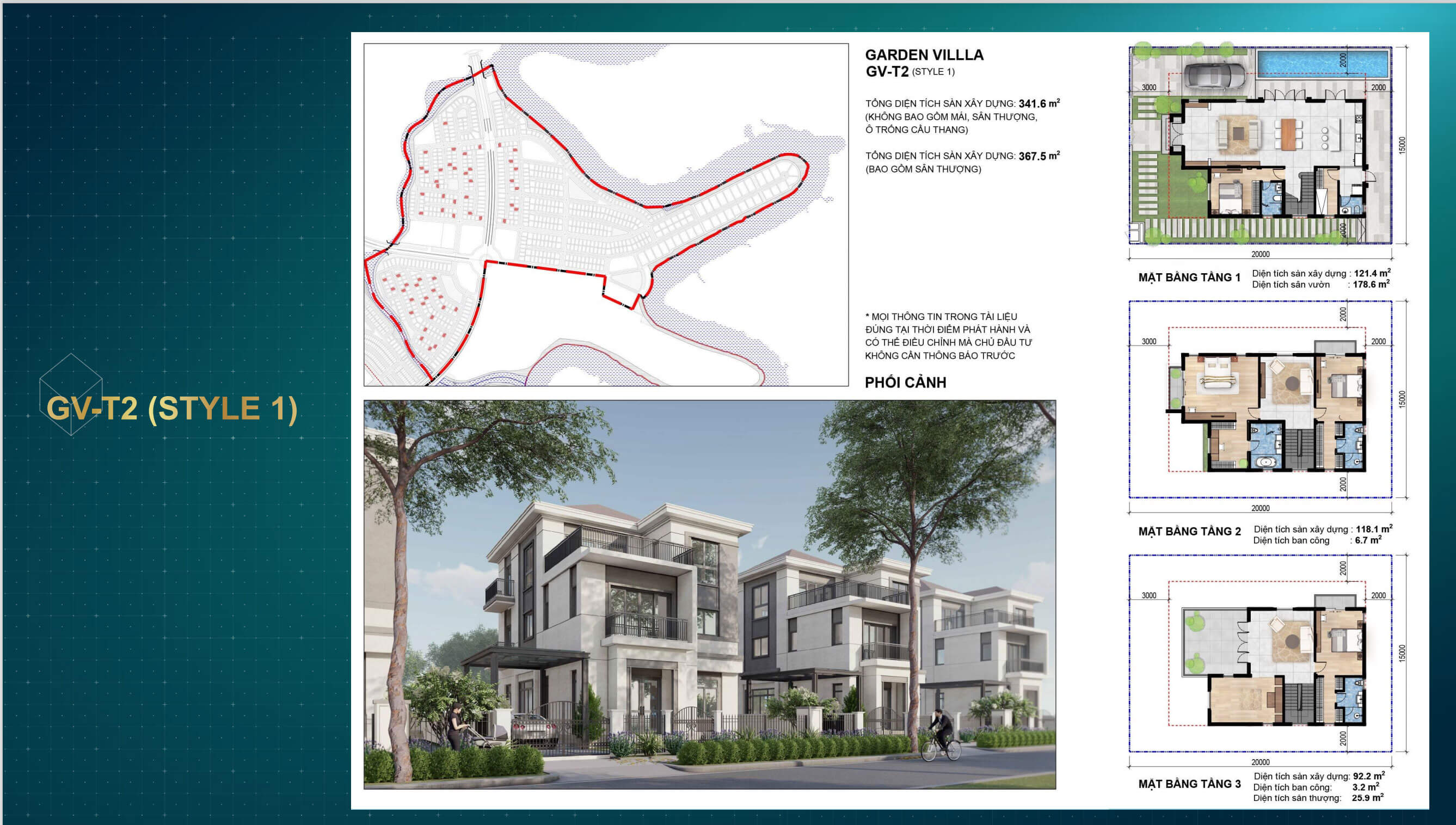 Aqua City - Mặt bằng thiết kế mẫu nhà The Grand Villas