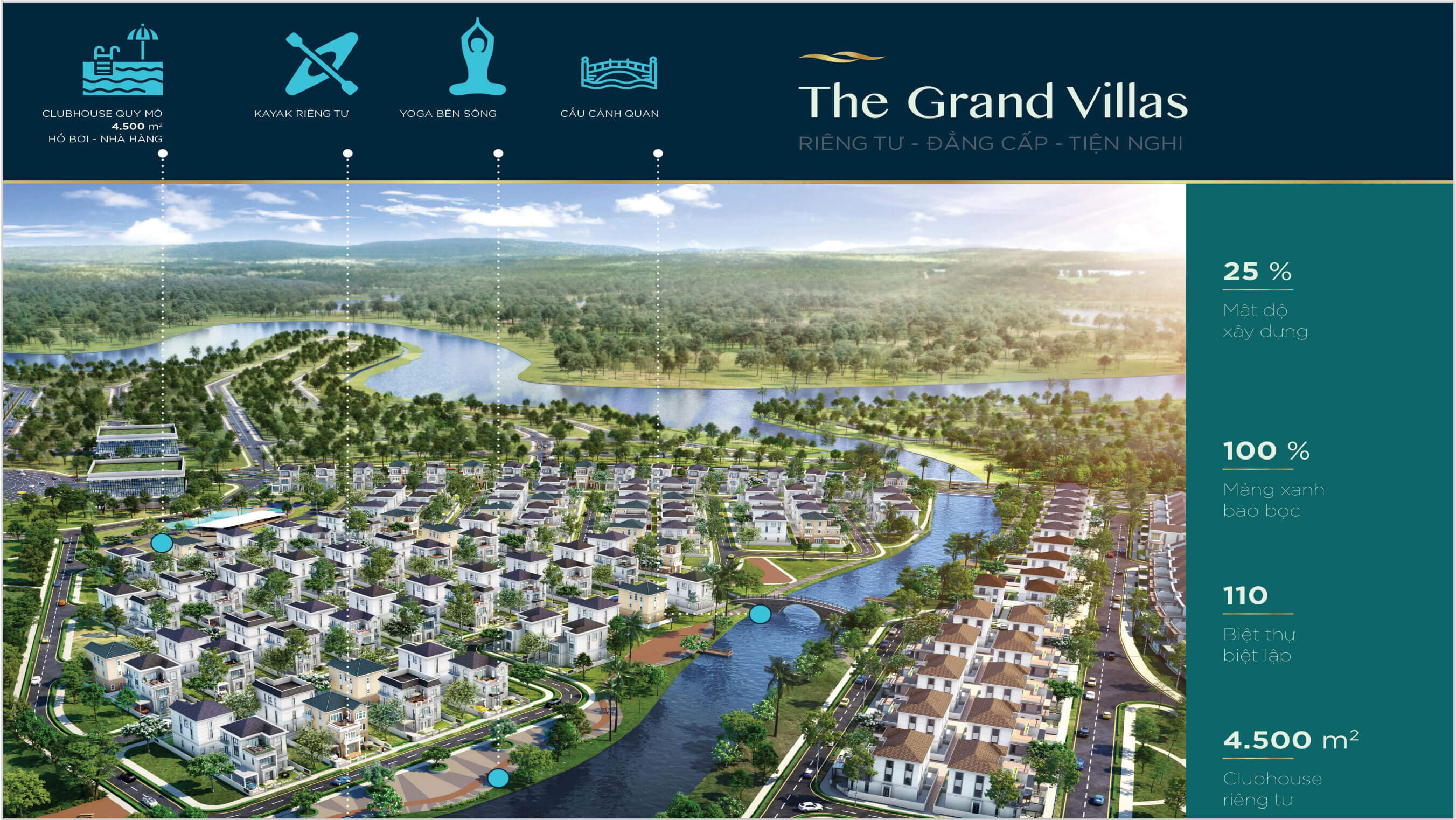 Aqua City - Tiện ích Grand Villas
