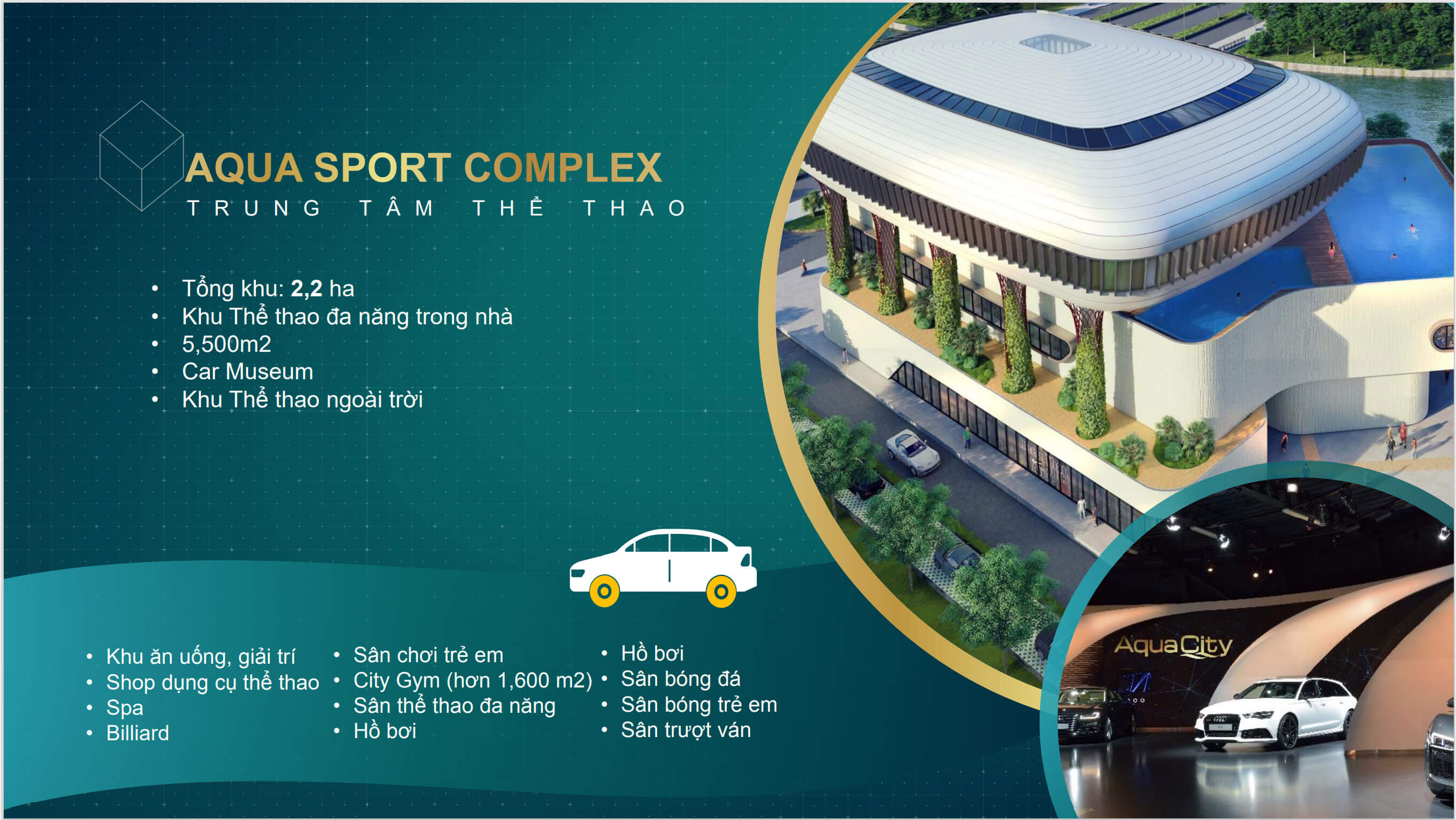 Aqua City - Tiện ích Grand Villas