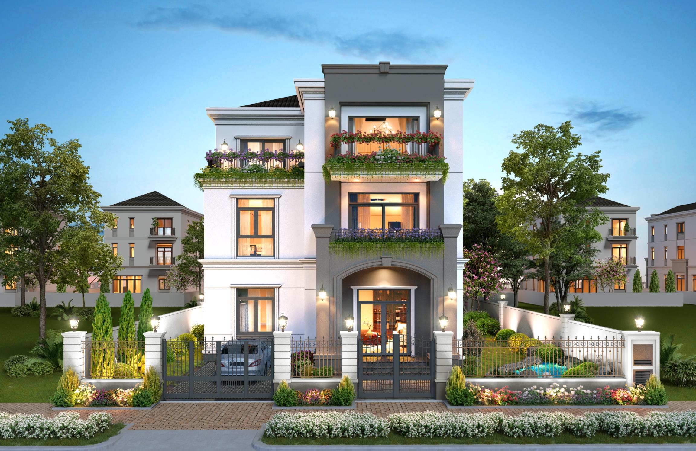 Aqua City - Mẫu thiết kế nhà the Stella