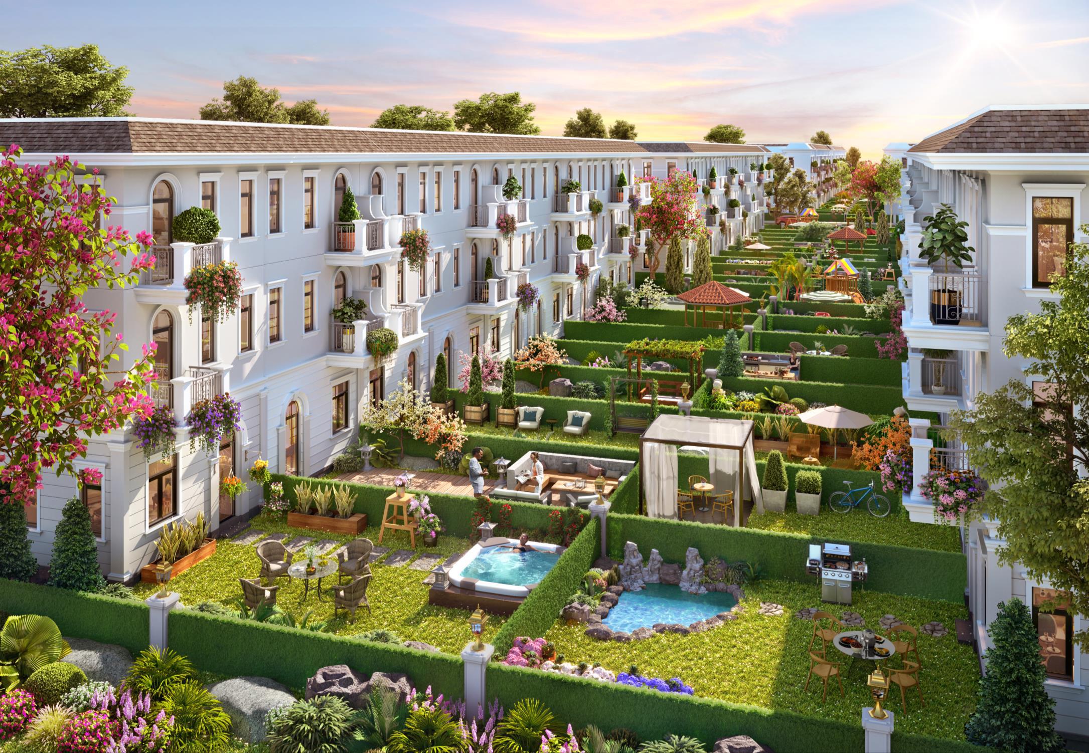 Aqua City - Mẫu thiết kế nhà the Stella