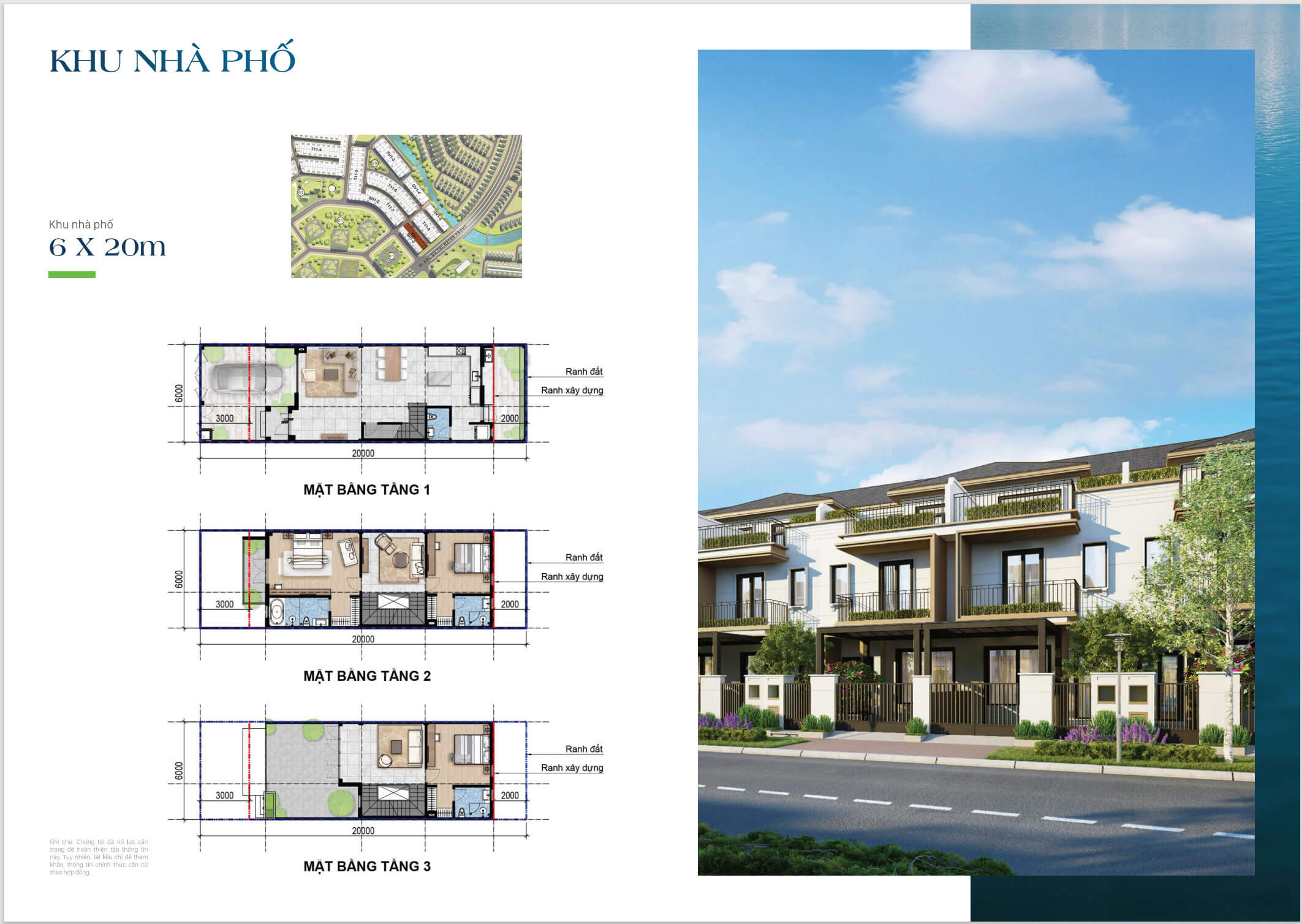 Aqua City - Mặt bằng thiết kế mẫu nhà The Suite