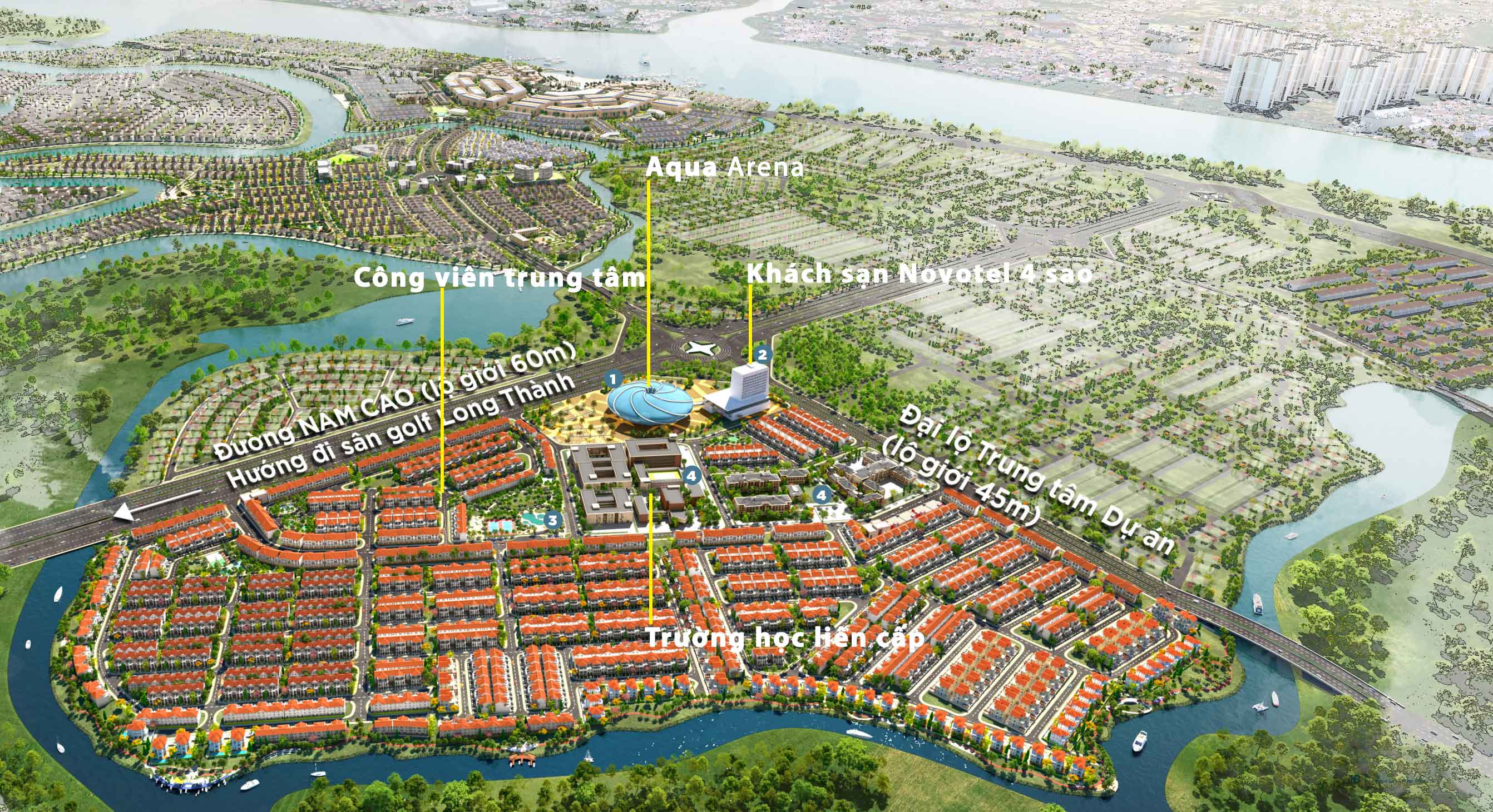 Aqua City - Tiện ích nội khu The Valencia