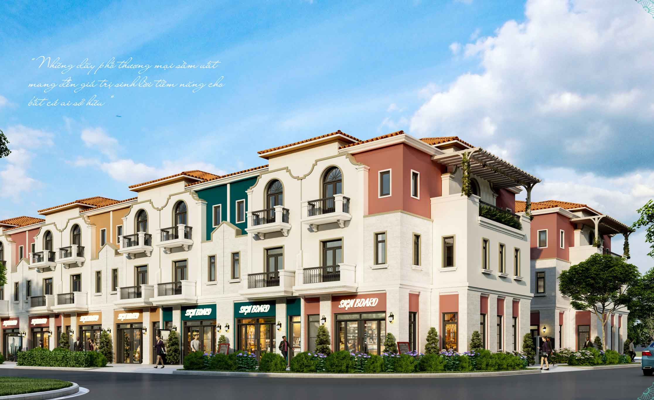 Aqua City - Velencia mấu thiết kế