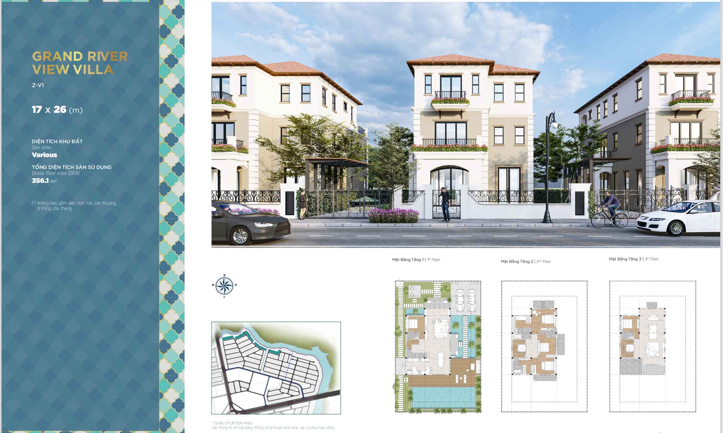 Aqua City - Grand River View Villa 17m x 26m